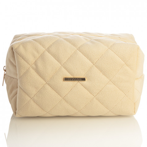 Косметичка дорожная вельветовая Revyline, бежевая
