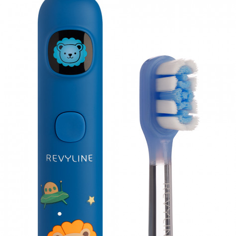 Электрическая звуковая зубная щетка Revyline RL 095 Kids, Blue